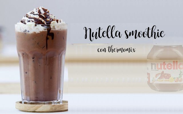 Nutella smoothie with thermomix