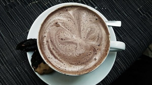 Chocolate to the cup with the Thermomix