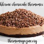Toblerone chessecake with thermomix