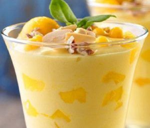 Mango mousse with the Thermomix