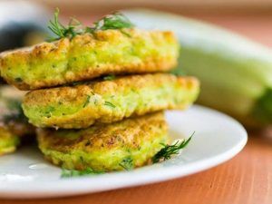 Zucchini fritters with thermomix