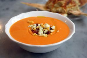 Salmorejo with the Thermomix