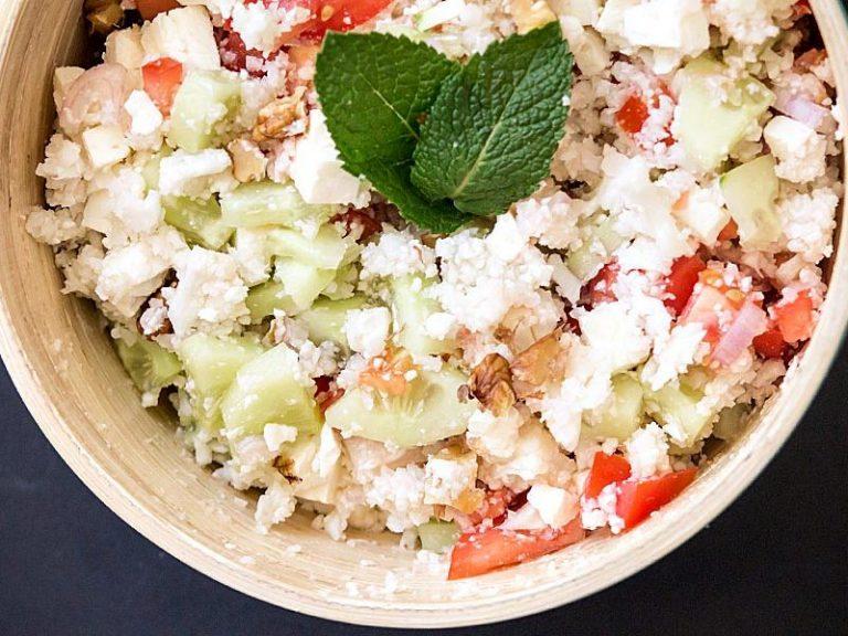 Cauliflower Tabbouleh With Thermomix