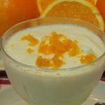 Orange mousse with the Thermomix