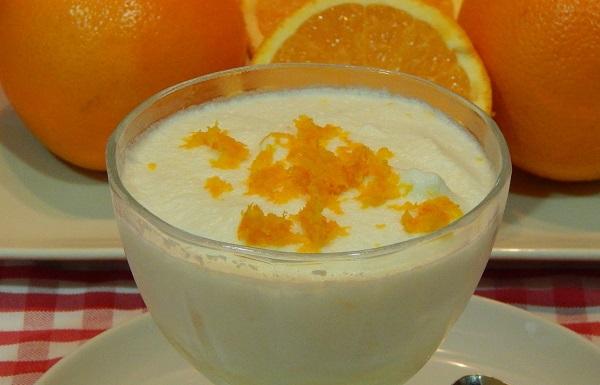 Orange mousse with the Thermomix