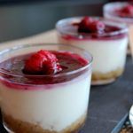 New York Cheesecake in glasses with thermomix