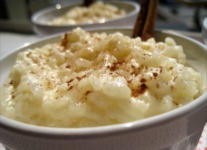 Rice pudding with milk with the Thermomix