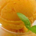 Mango sorbet with the Thermomix