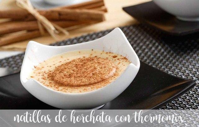 Horchata Custard with Thermomix