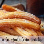 Churros from Madrid with thermomix