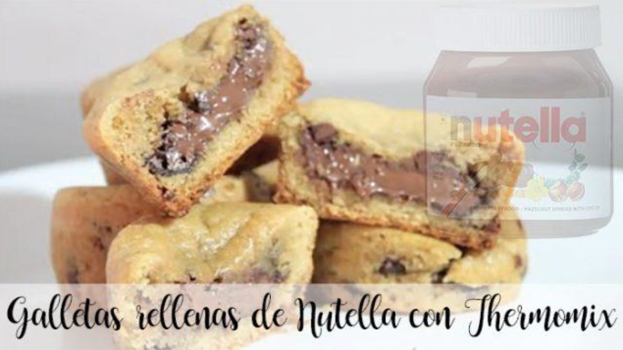 Stuffed Nutella Cookies With Thermomix Thermomix Recipes Thermomix Recipes