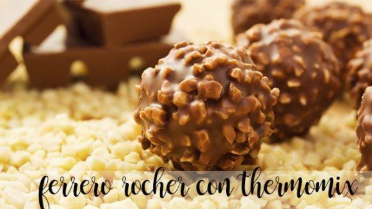 Ferrero Rocher With Thermomix Thermomix Recipes Thermomix Recipes