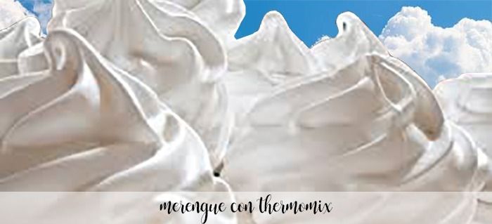 Meringue with Thermomix