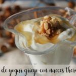 Greek yogurt cream with nuts with thermomix