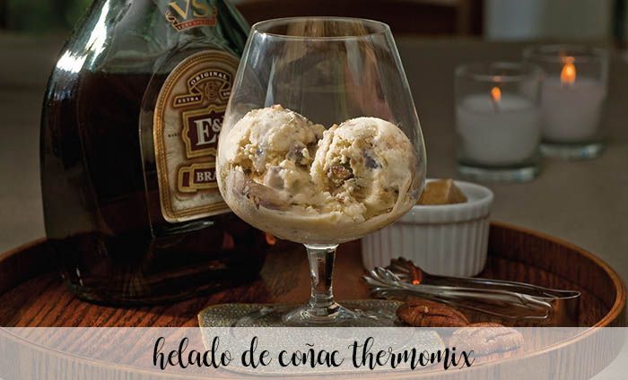 Cognac ice cream with Thermomix