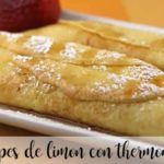 Lemon Crêpes with Thermomix