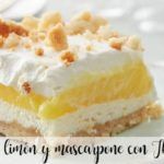 Lemon and mascarpone cake with Thermomix