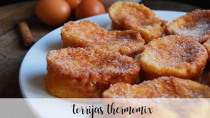 Torrijas recipe in the Thermomix