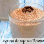 Coffee foam with thermomix