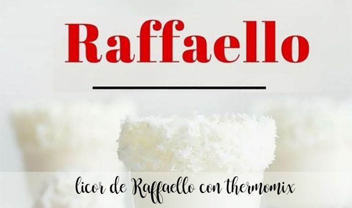 Raffaello liquor with thermomix