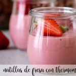 Strawberry Custard with Thermomix
