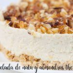 Ice cream and almond cake with thermomix