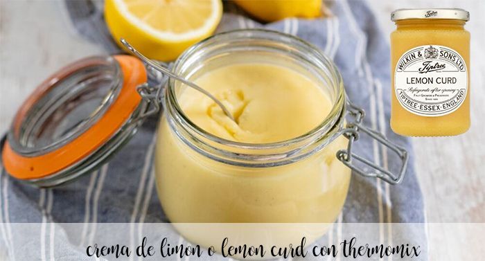Lemon cream - Lemon Curd with thermomix