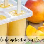 Peach popsicle with Thermomix