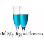 Ritz Fizz cocktail with thermomix