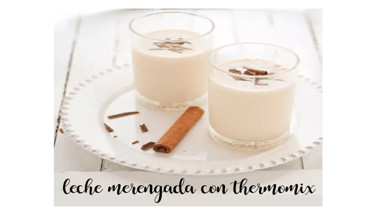 Meringue milk with Thermomix