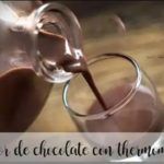 Chocolate liqueur with thermomix
