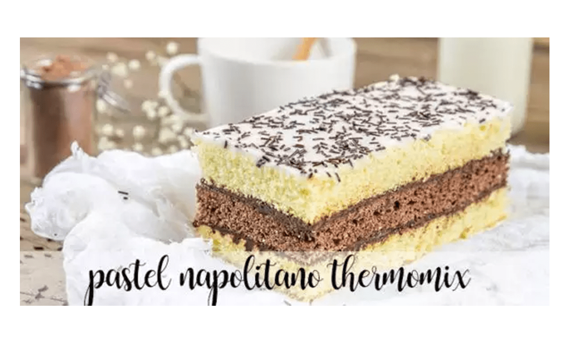 Neapolitan Cake With Thermomix Thermomix Recipes Thermomix Recipes