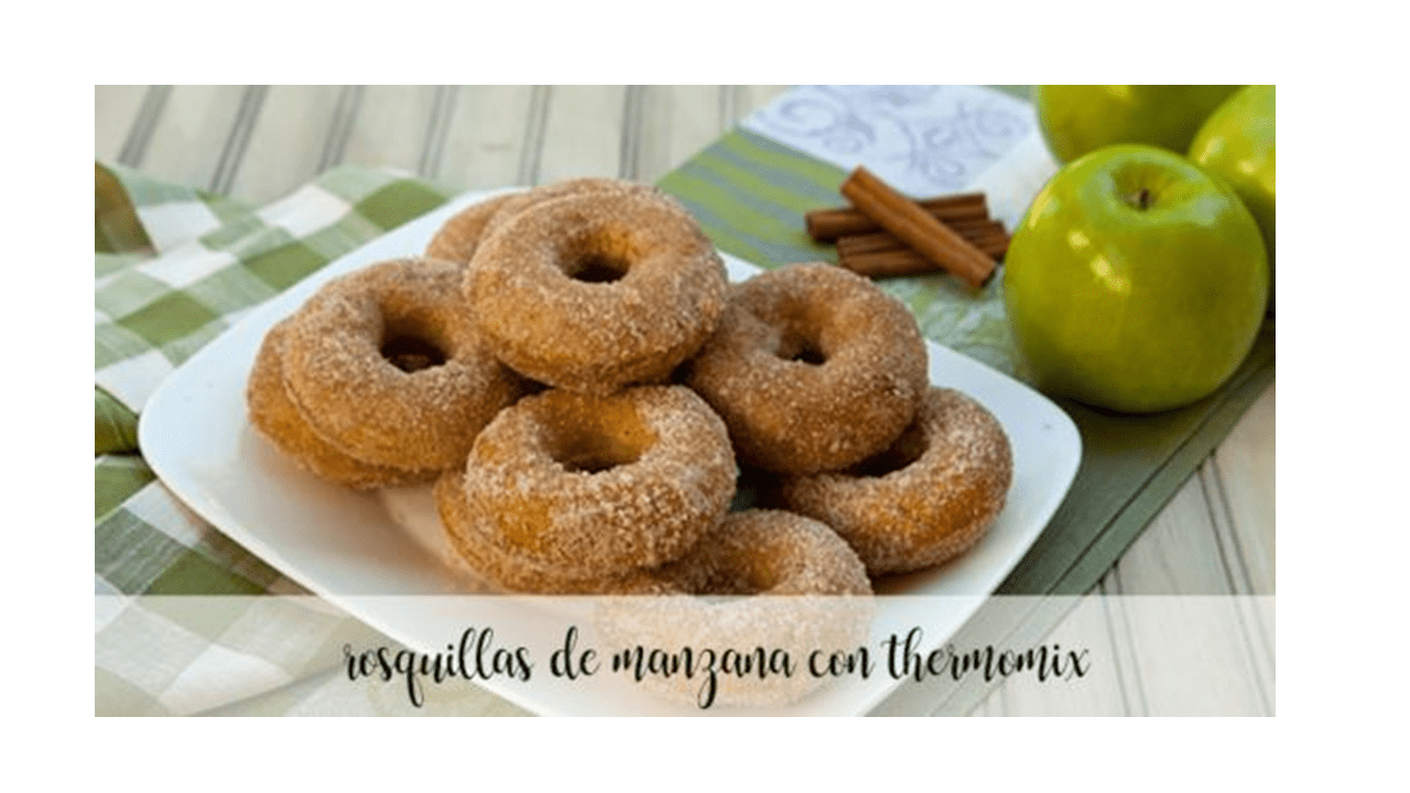Apple Doughnuts with Thermomix