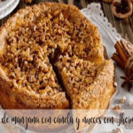 Cinnamon and walnut apple pie with Thermomix