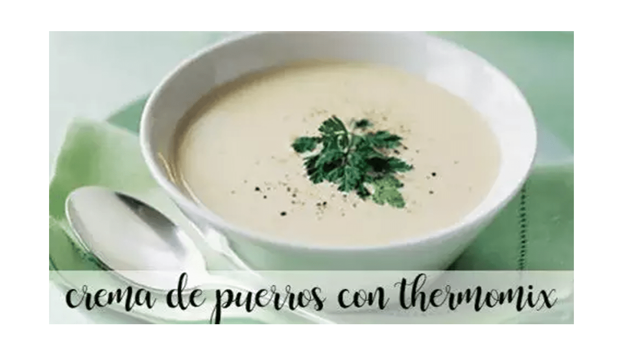 Leek Cream with Thermomix
