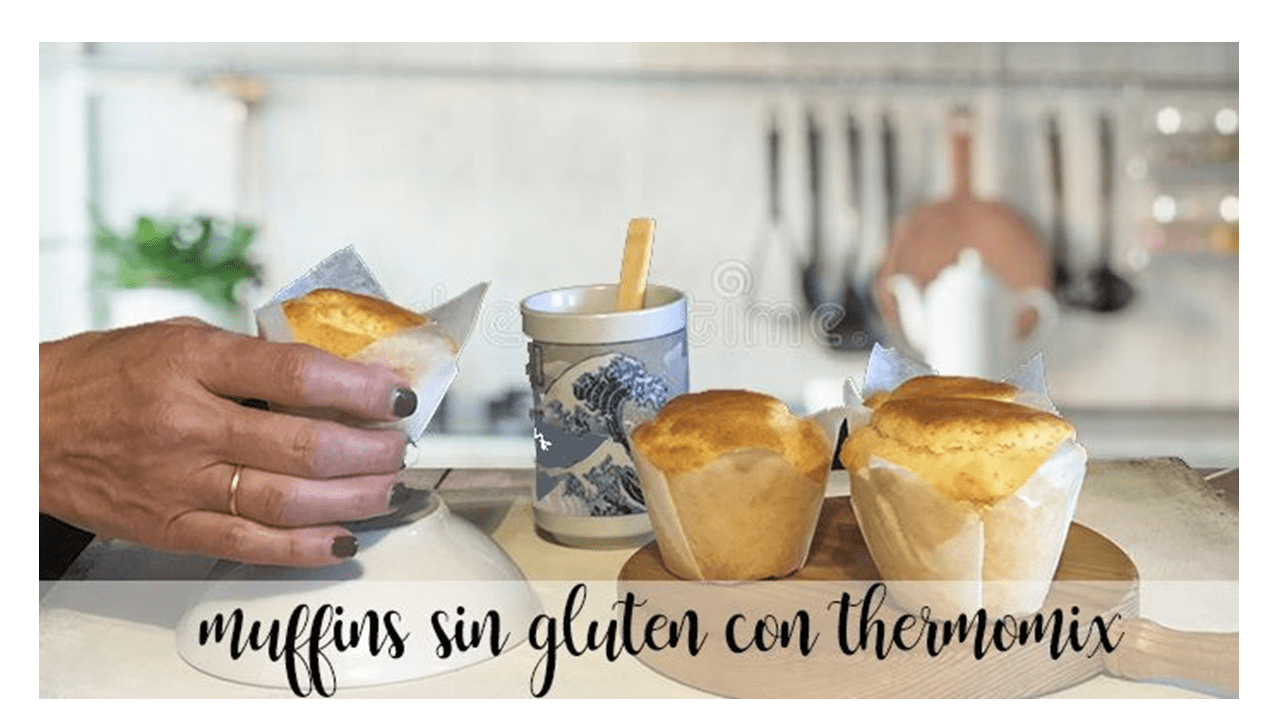 Gluten-free muffins with thermomix