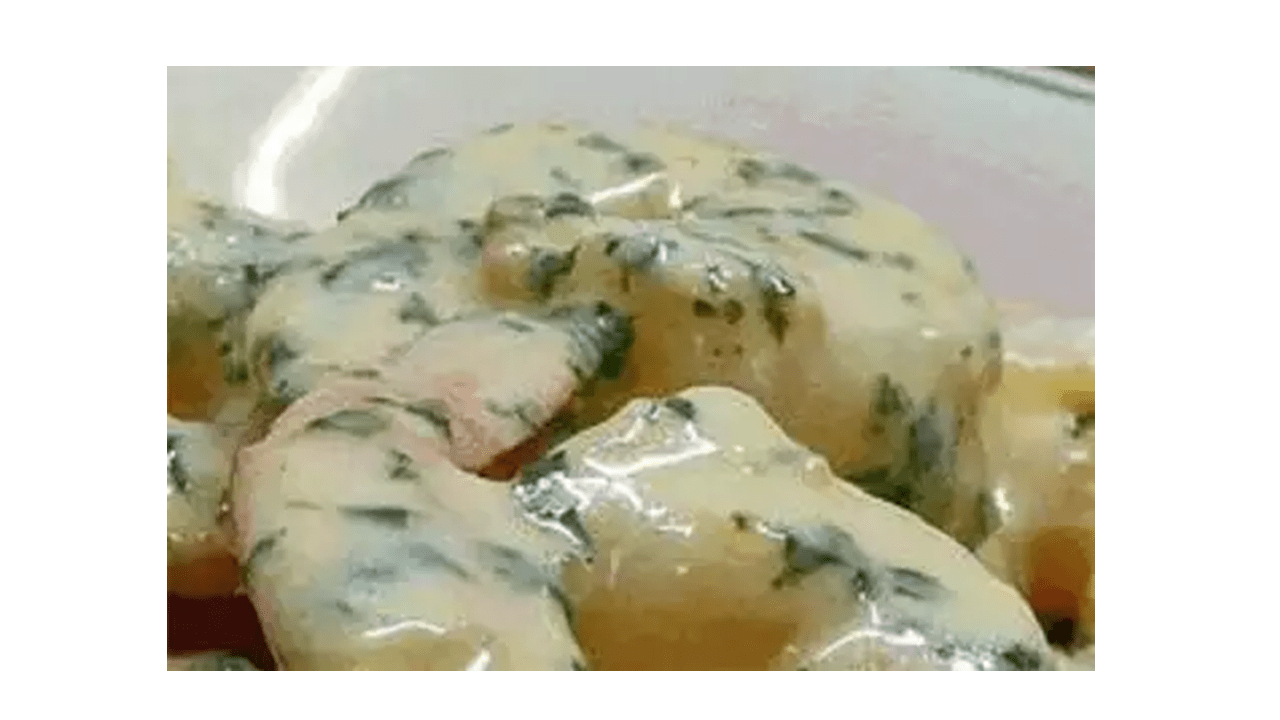 Creamy shrimp with garlic recipe with the Thermomix