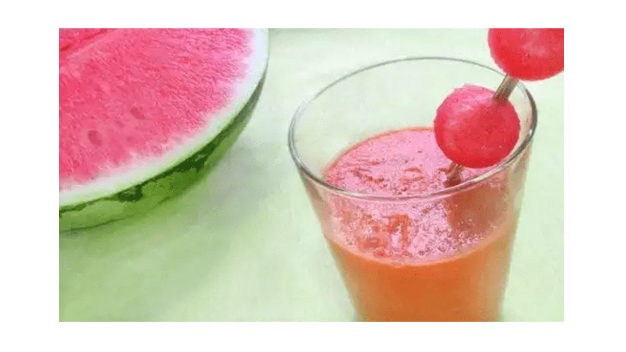 Watermelon gazpacho with the Thermomix
