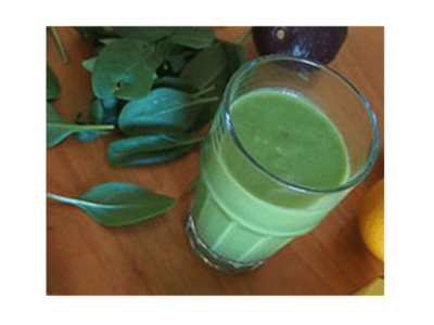 Cheese and avocado smoothie with the Thermomix