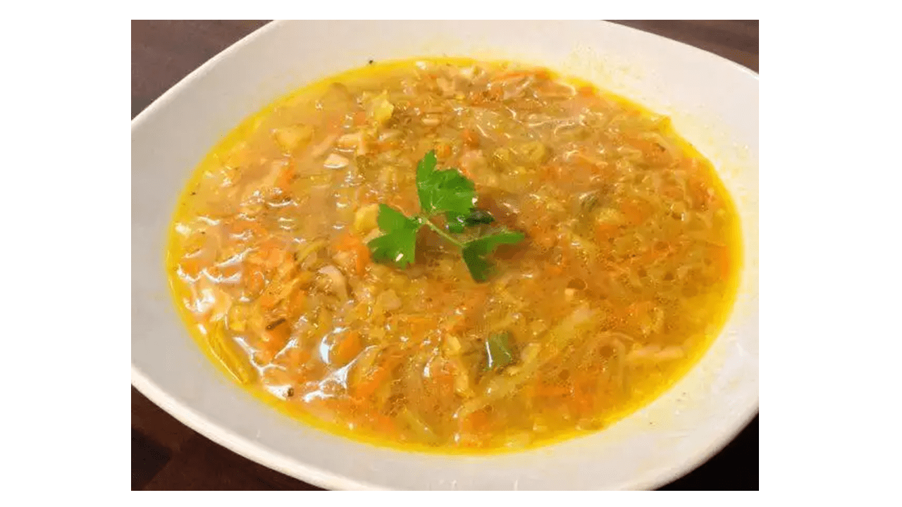 Julienne soup in the Thermomix