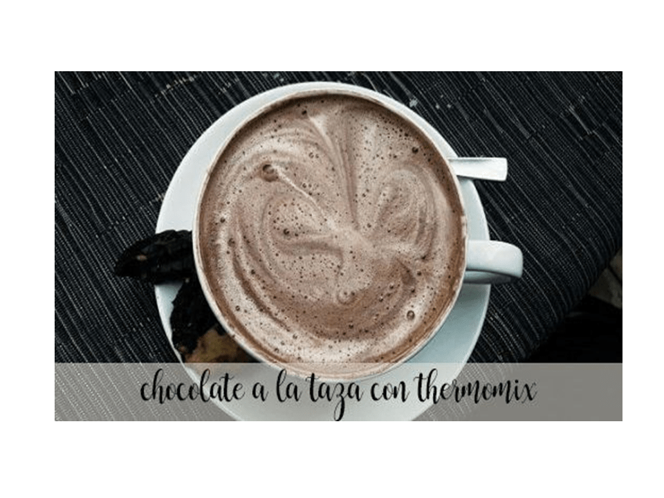 Chocolate to the cup with the Thermomix