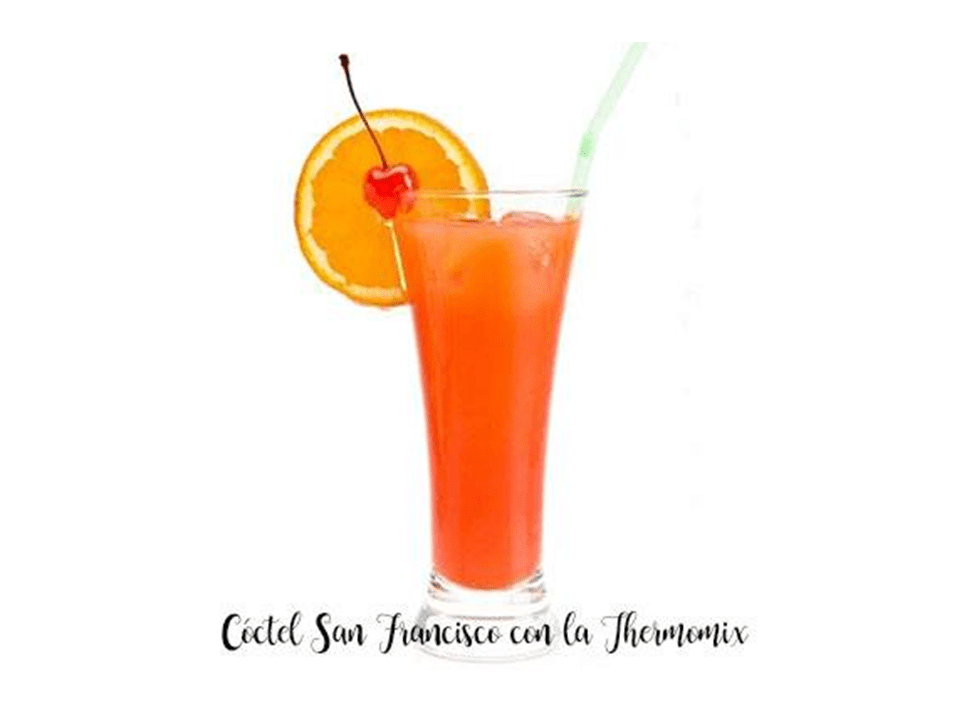 San Francisco cocktail with the Thermomix