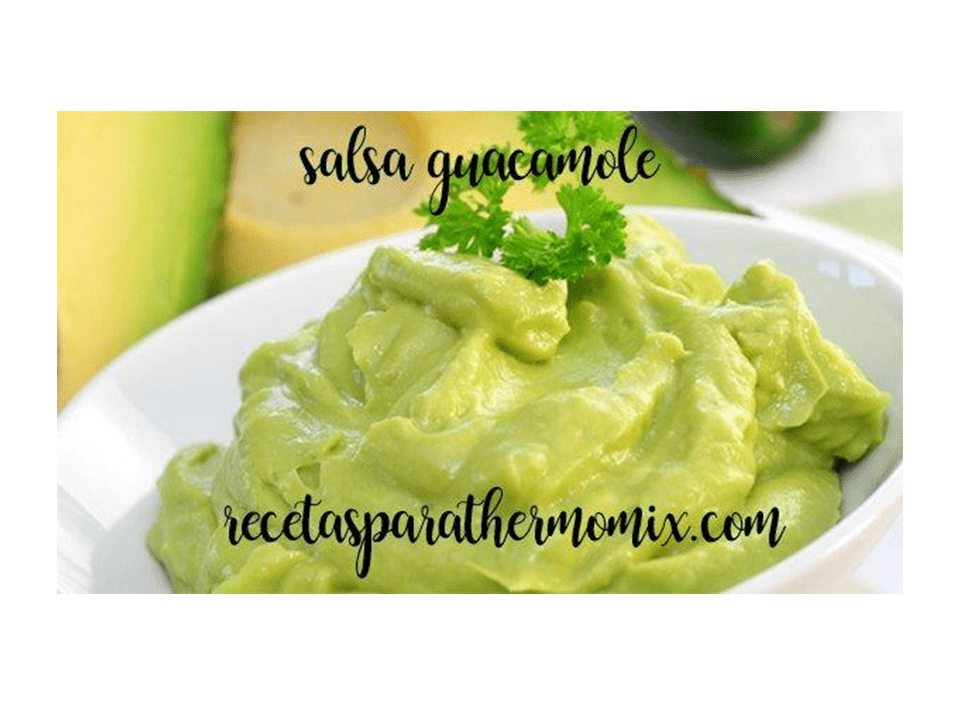 Guacamole sauce with thermomix