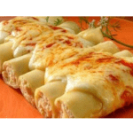 Cannelloni stuffed with meat with the Thermomix