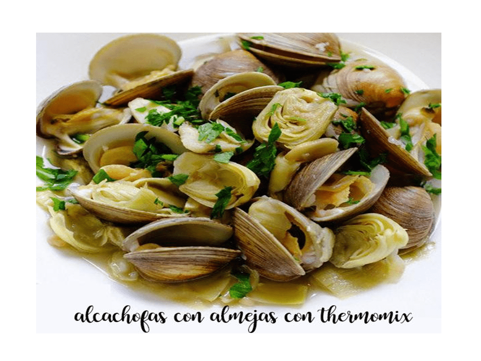 Artichokes with clams with thermomix