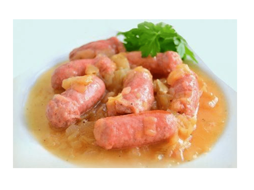 Wine sausages with thermomix