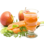Purifying juice with thermomix