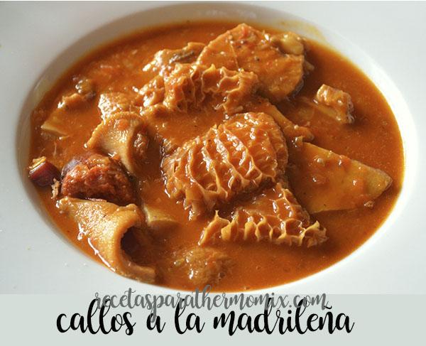Madrid tripe with thermomix