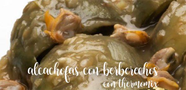 Artichokes in green sauce with cockles with Thermomix