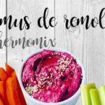 Beet hummus with thermomix